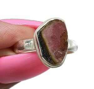 Watermelon Tourmaline Ring, Size 7.25 - GemzAustralia 