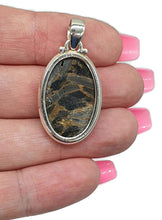 Load image into Gallery viewer, Australian Obsidian Pendant, Oval Shaped - GemzAustralia 