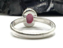 Load image into Gallery viewer, Pink Tourmaline Ring, Sterling Silver, size 7.75 - GemzAustralia 