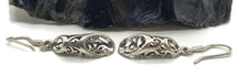 Load image into Gallery viewer, 3D Filigree Tube Earrings, Sterling Silver, Intricate Filigree Design - GemzAustralia 