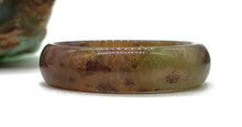Load image into Gallery viewer, Purple, Green &amp; Brown Jasper Ring, Size 9.5, Solid Jasper Band - GemzAustralia 