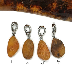 Baltic Amber Pendant, Raw / Rough Amber, Natural Shape, 50 million years old - GemzAustralia 