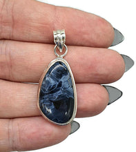 Load image into Gallery viewer, Pietersite Pendant, 925 Sterling Silver, Tempest Gemstone, Cleanse Aura - GemzAustralia 